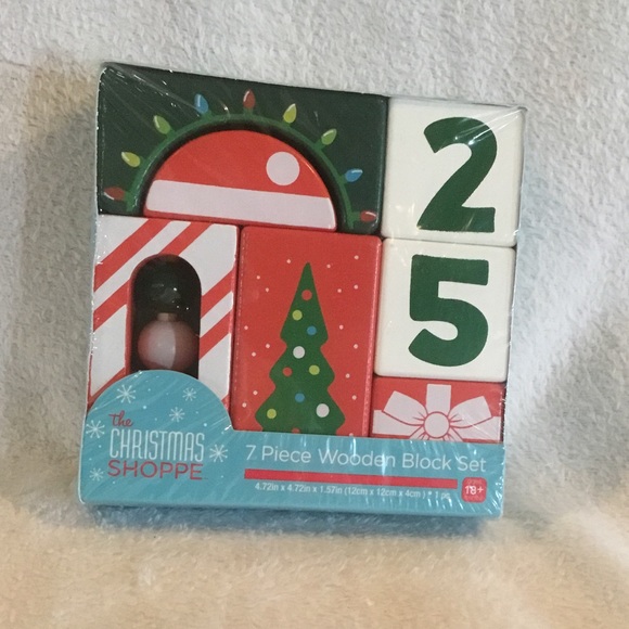 🎄 Christmas Block Set Count down til Christmas 🤶 - Picture 1 of 2
